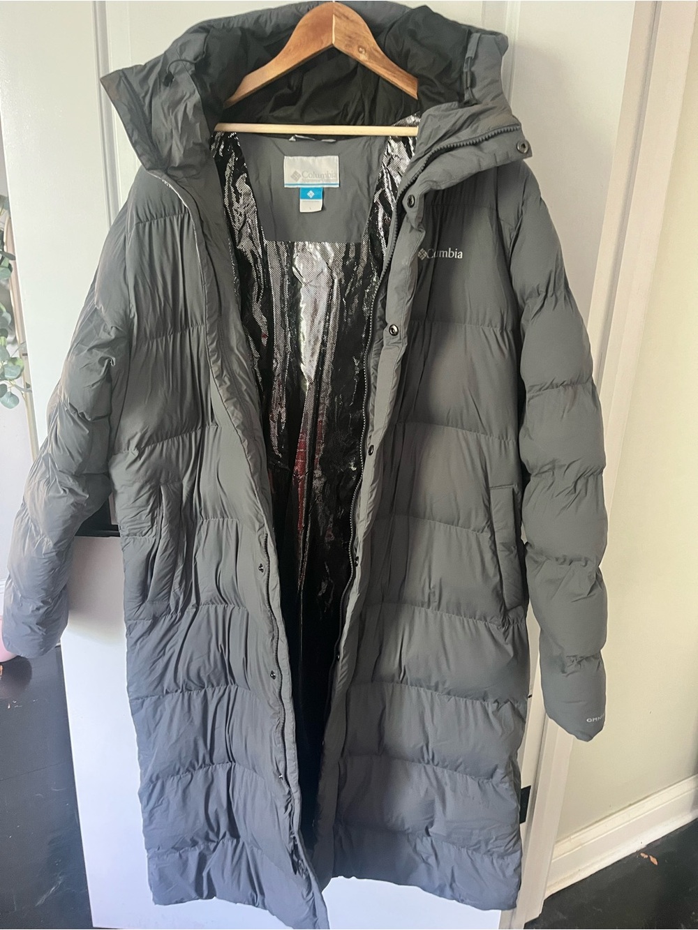 Columbia Extra Long Down Jacket